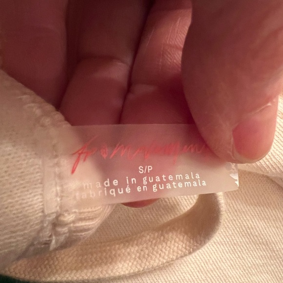 NWT Free People Range Wide-Leg Pants In Cream, Size Small - Picture 4 of 7